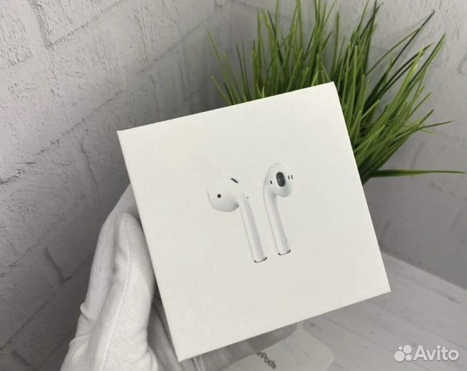 Airpods 2 NEW (магазин,гарантия) люкс