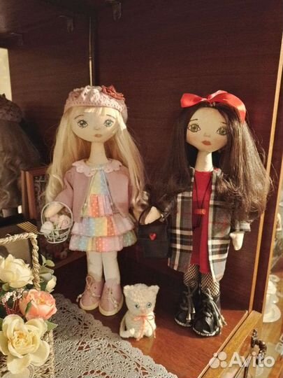 Кукла из текстиля