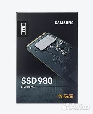 Новый SSD Samsung 980 1024 Гб M.2 2280