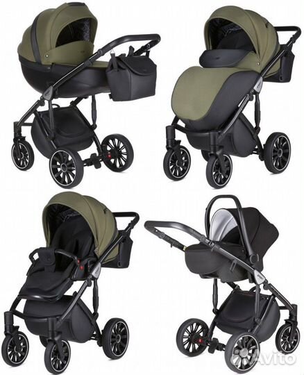 Коляска 3 в 1 anex