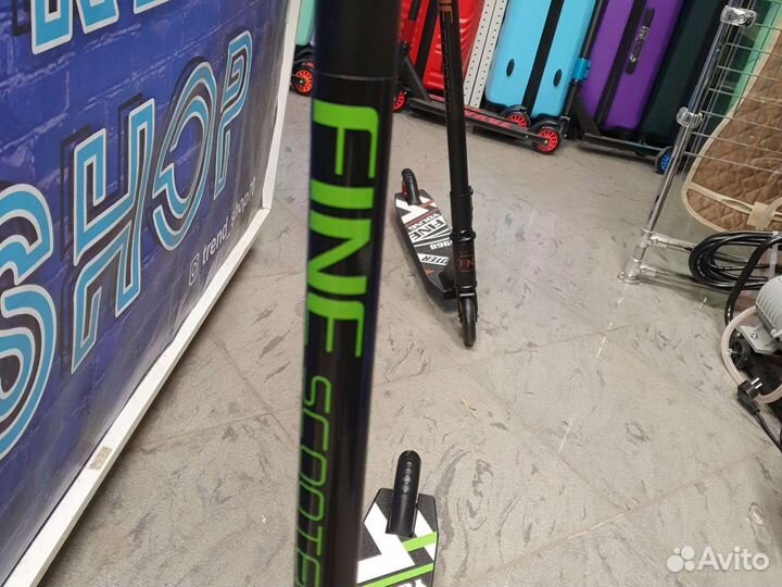 Самокат трюковой металлические колеса