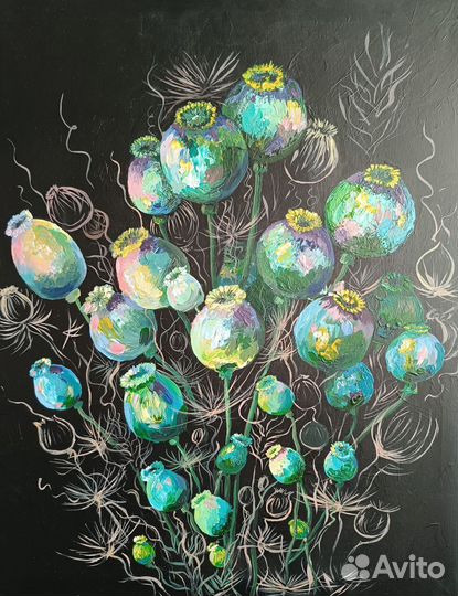 Картина интерьерная на холсте акрилом