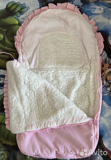 Зимний конверт в коляску