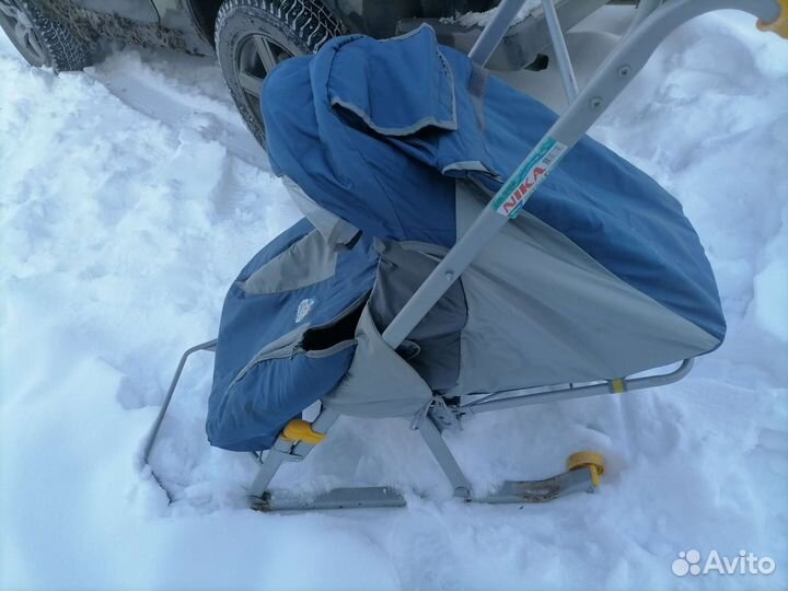 Коляска санки