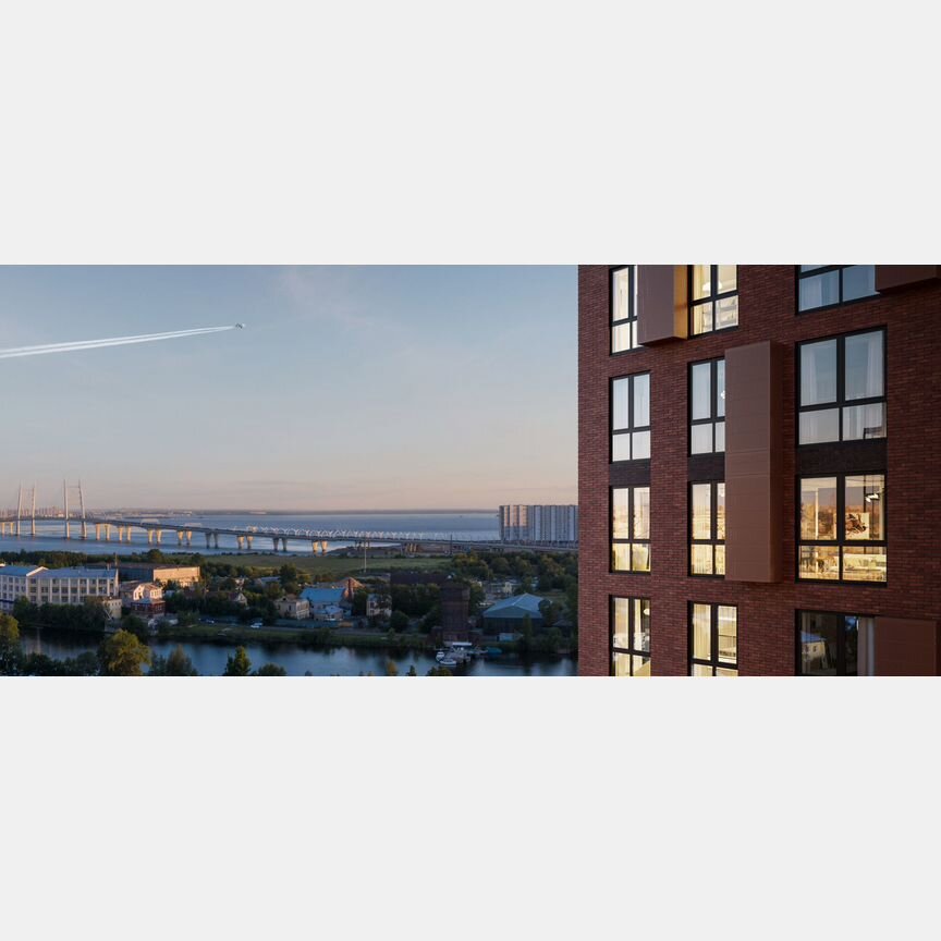 2-к. квартира, 73,4 м², 6/12 эт.