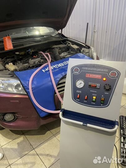 Промывка радиатора печки автомобиля без снятия