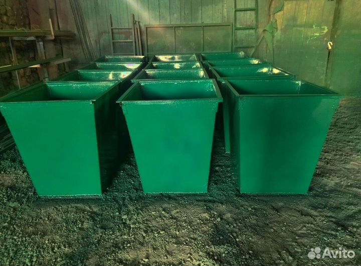 Мусорный контейнер 0.75 м3. Арт 21643