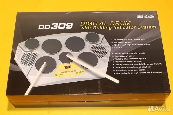 Электронная ударная установка medeli DD309