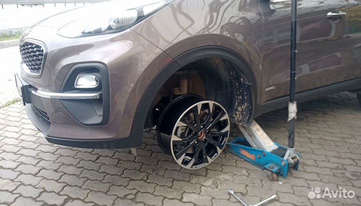 Новые диски R17 для Киа Спортаж 2021м.г
