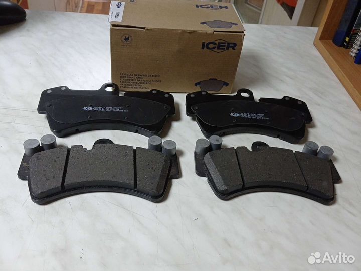 Тормозные колодки передние Q7/Touareg/Cayenne