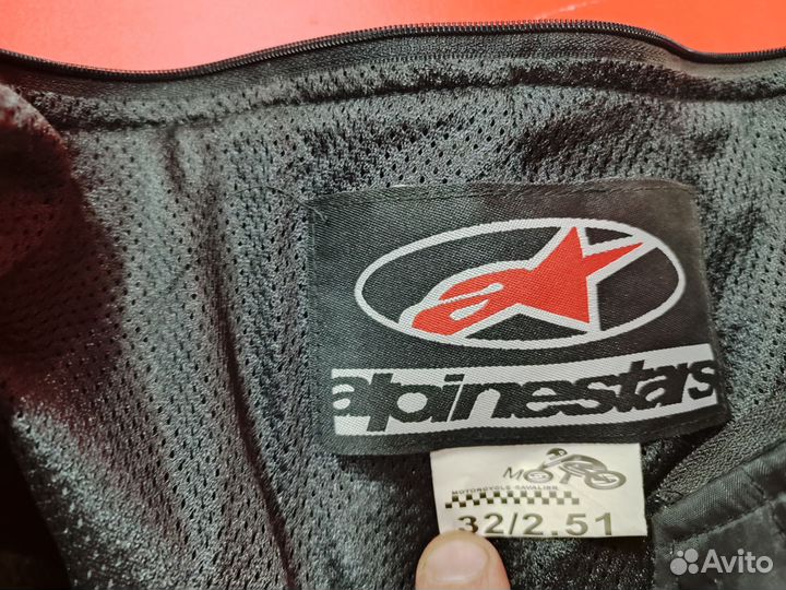 Теплый подклад для мотоштанов Alpinestars р.32