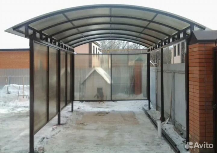 Навесы из металла**