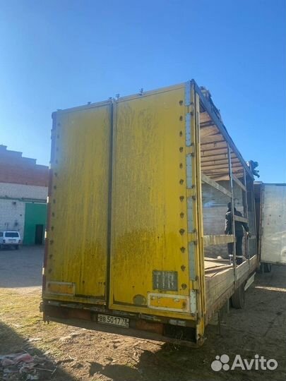 Разбор полуприцепа Krone