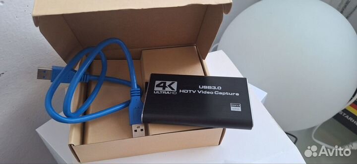 4К Карта видеозахвата hdmi- Usb С - Usb 3.0