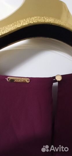 Платье вечернее макси 44 вишня