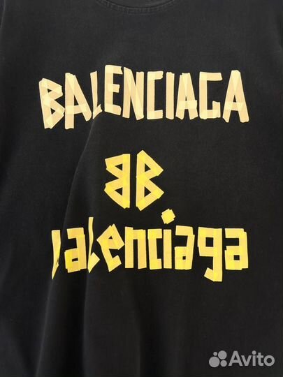 Футболка balenciaga женская оверсайз (Новинка 2024