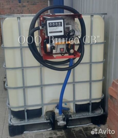 Мини АЗС еврокуб (заправочный модуль)