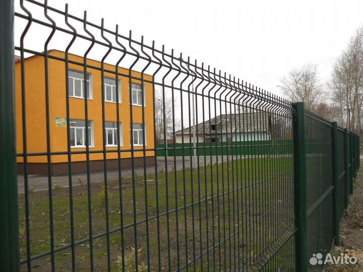 3Д сетка гиттер для забора