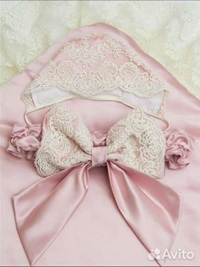 Конверт на выписку для девочки утеплённые