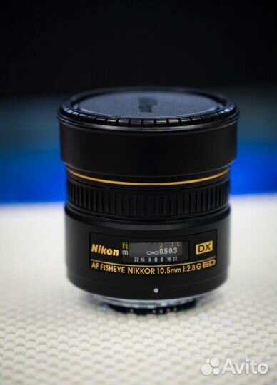 Объектив Nikon 10.5mm F2.8G ED DX Fisheye-Nikkor