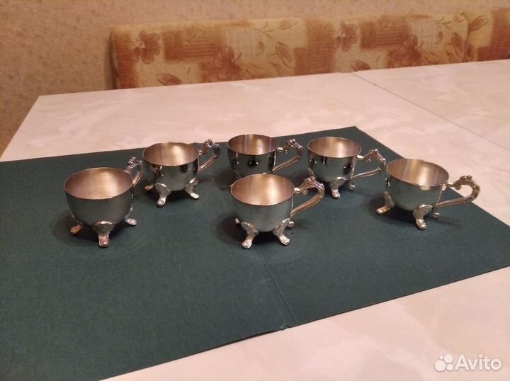 Набор из мельхиора для кофе