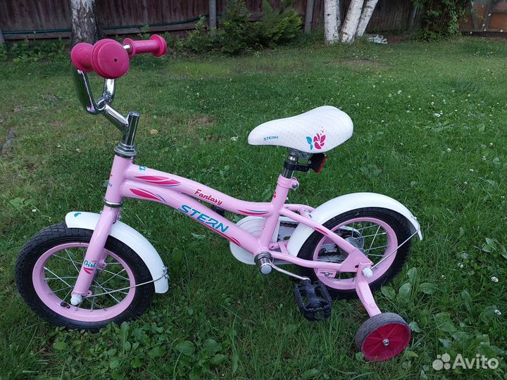 Детский велосипед stern 12 розовый