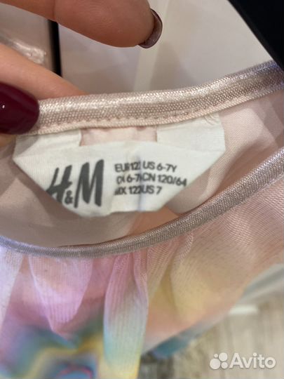 Платье нарядное hm 122 новогоднее праздничное