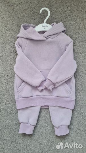 Костюм из футера с начесом 92