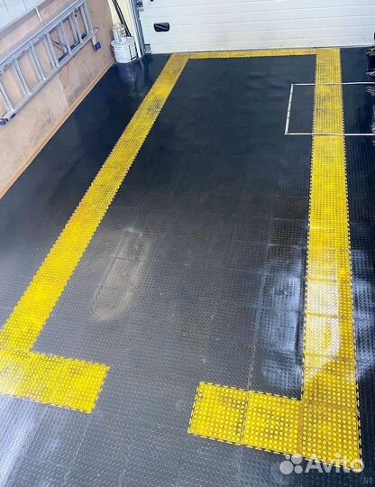 Модульный настил для гаража