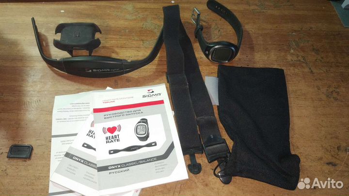 Пульсометр sigma Onyx Classic