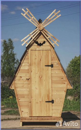 Дачный туалет деревянный эдч 799