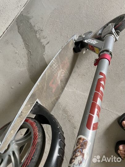 Самокат взрослый двухколесный бу