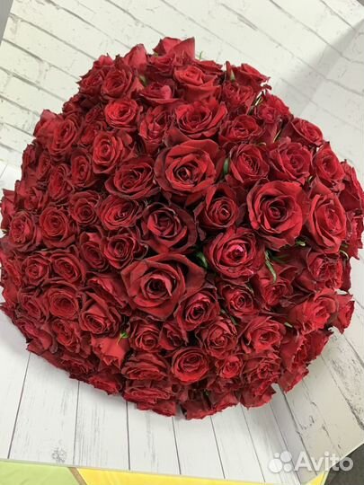 Букеты 25 роз, 51роза, 101роза