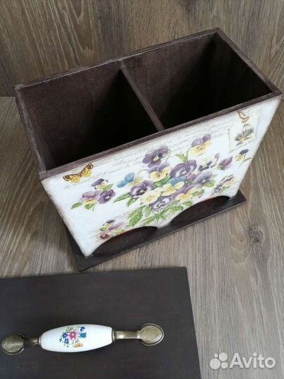 Шкатулка на 2 вида чая