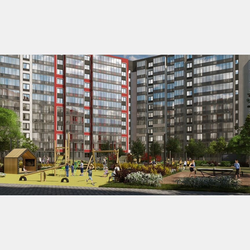 Квартира-студия, 30,6 м², 4/12 эт.