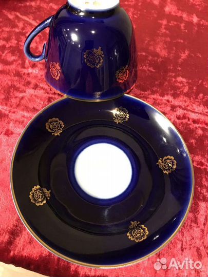 Чайные пары,кобальтовые,лфз,СССР