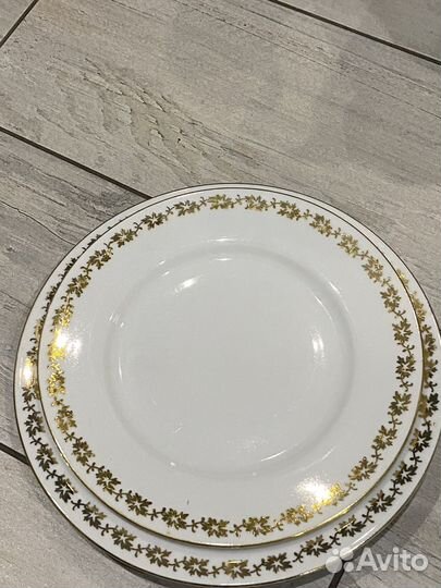 Тарелки Чехословакия фарфор