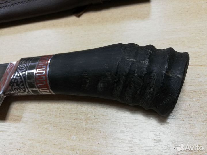 Нож Пчак большой №1(рукоять кость)