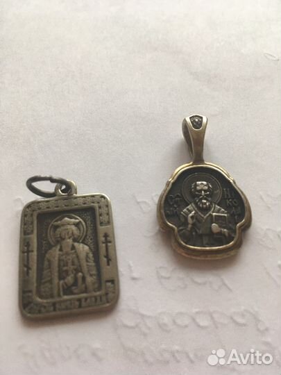 Серебро цепочка подвеска кольцо