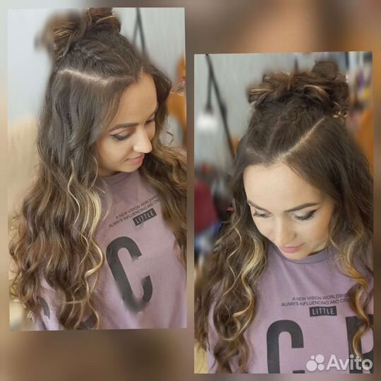 Прическа и макияж