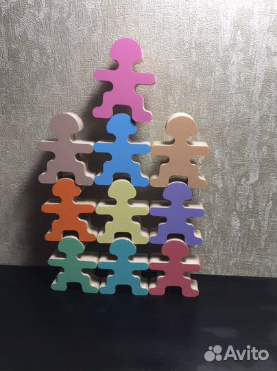 Балансир человечики. Развивающие игрушки