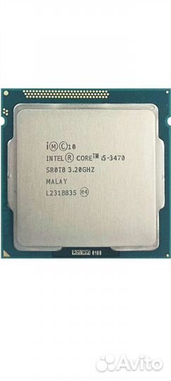 Процессор intel core i5 3470 lga1155