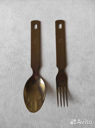 Ложка,вилка титановая