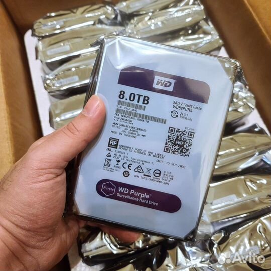 Б/У WD 8tb purple оптом и в розницу