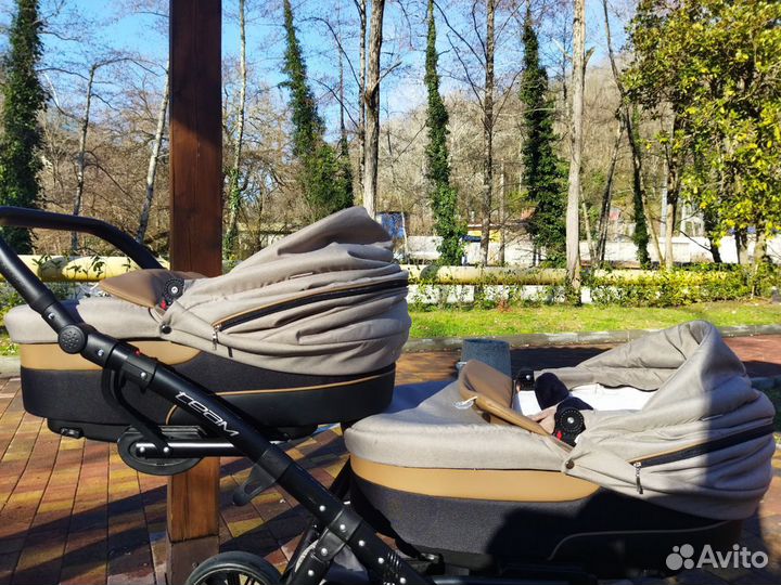 Коляска для двойни 2 в 1