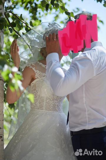 Продам красивое свадебное платье