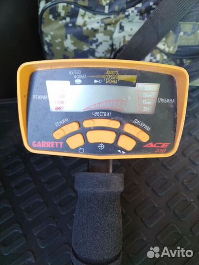 Металлоискатель garrett ace 250 rus