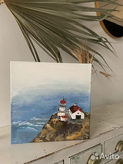 Картина акрилом на холсте