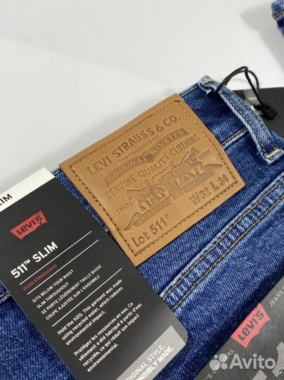 Джинсы levis 511 оригинал