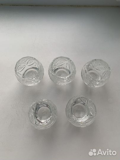 Хрустальные рюмки СССР
